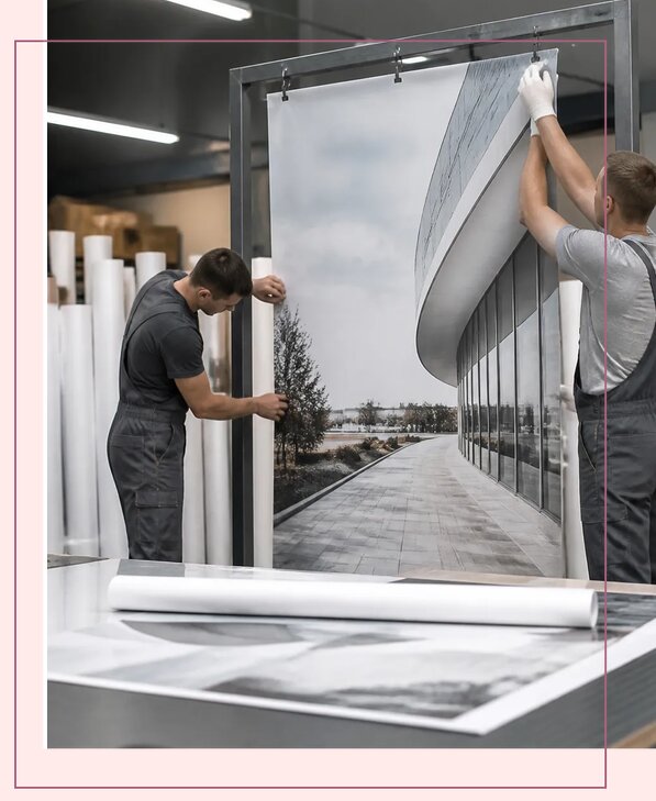Изготовление и печать рекламных постеров для бизнеса в Тольятти